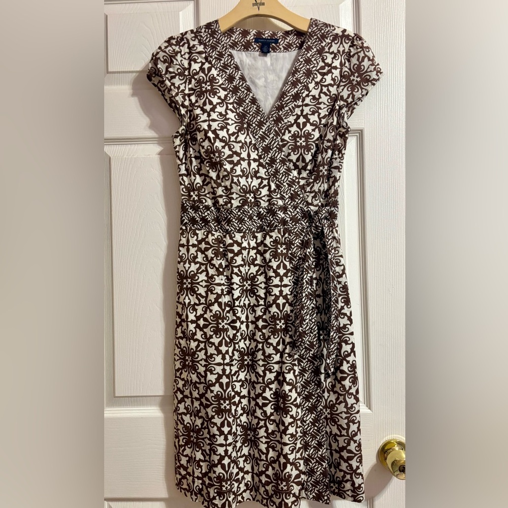 Tommy Hilfiger V Neck Wrap Dress